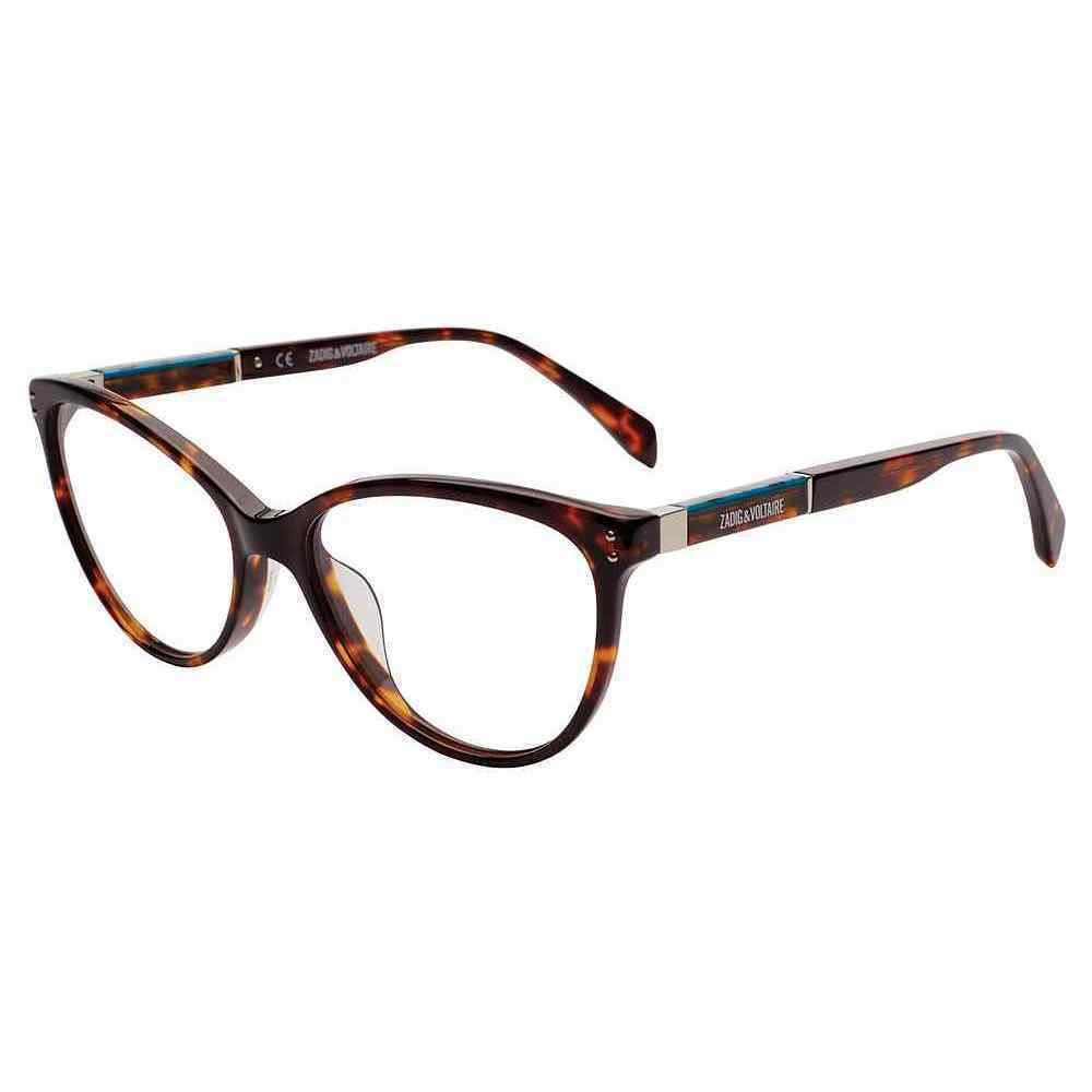 ZADIG & VOLTAIRE OPTICAL VZV160V Eyeglasses BROWN-722 53mm